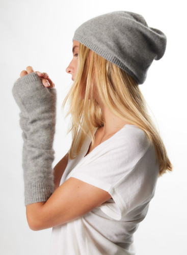 Raccoon wool Beanie