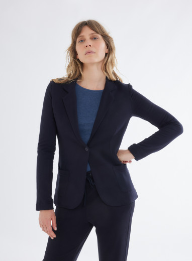 Veste Diane 1 bouton en Viscose / Élasthanne