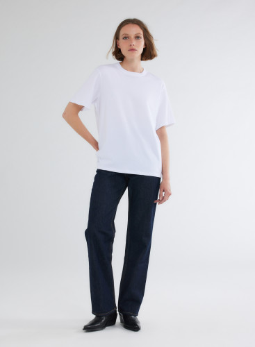 Short Sleeves Round neck T-shirt in Organic Cotton