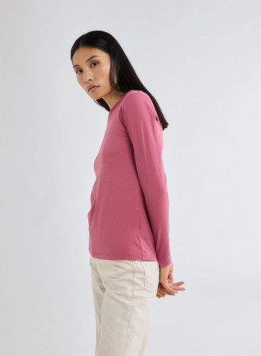 Short Sleeves Round neck T-shirt in Organic Cotton