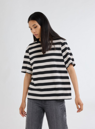 Short Sleeves Round neck T-shirt in Organic Cotton