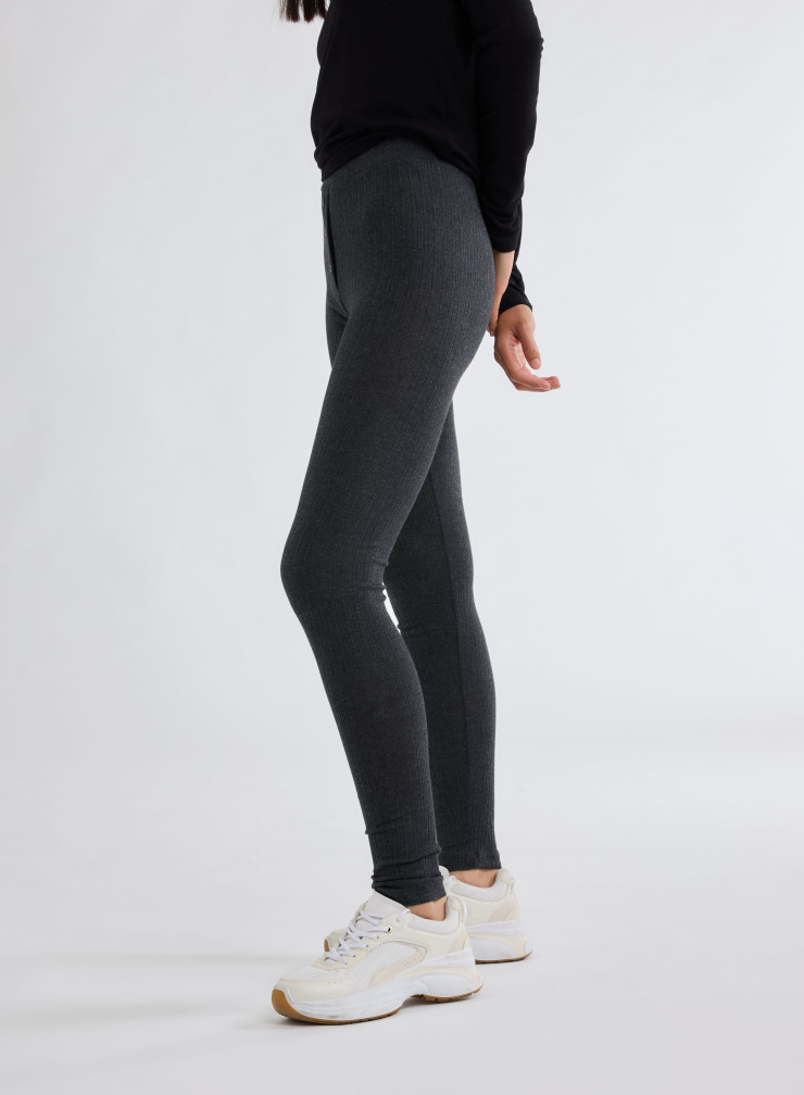 Pantalon   en Coton Organique / Modal / Elasthanne