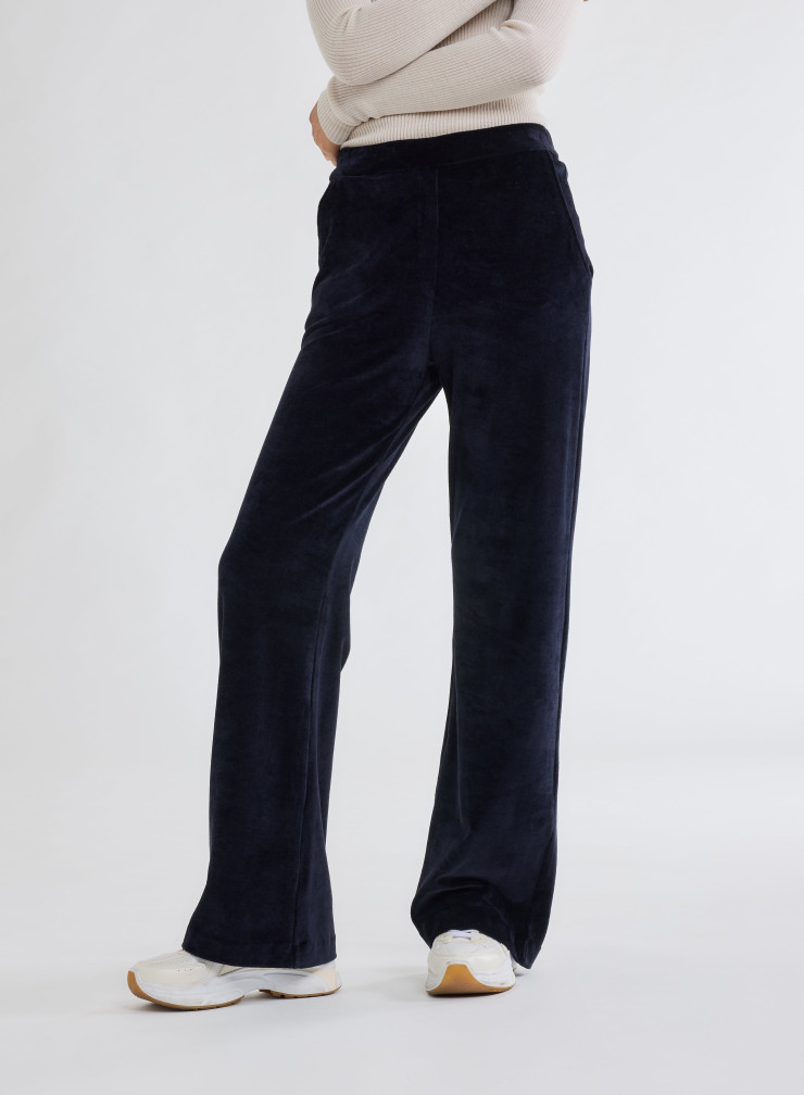 Pantalon   en Coton Organique / Modal / Elasthanne