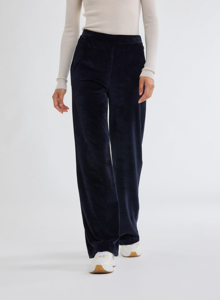 Pantalon   en Coton Organique / Modal / Elasthanne