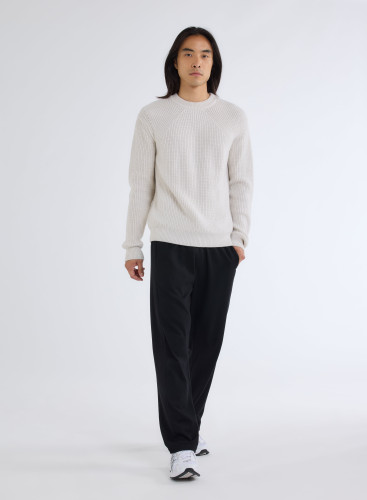 Long Sleeves Round neck Sweater in Merino wool