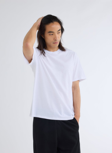 Short Sleeves Round neck T-hirt in Organic Cotton