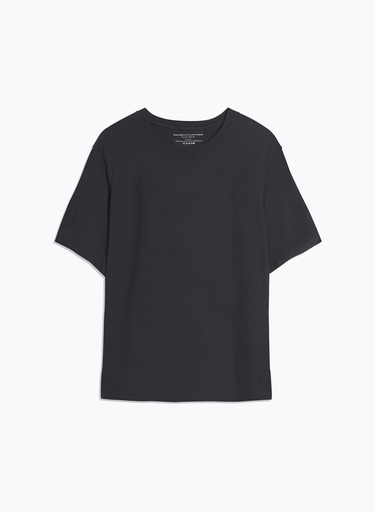 Short Sleeves Round neck T-shirt in Organic Cotton