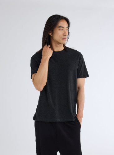 Short Sleeves Round neck T-hirt in Organic Cotton